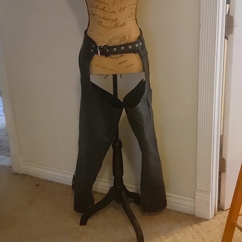 Leather chaps